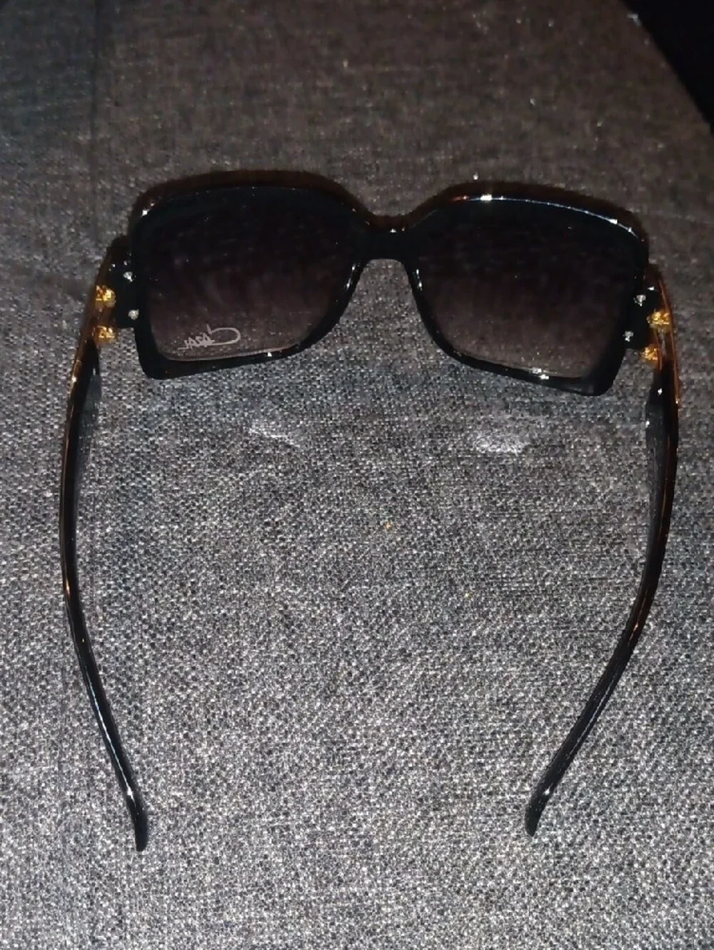 Cazal Women's Black Sunglasses.